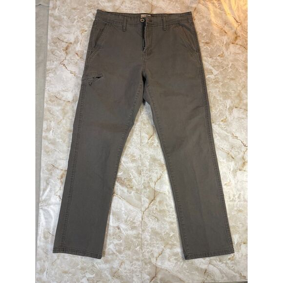 Mens Gray Weatherproof Vintage Carpenter Pants Comfort Utility Workwear 31x34 - Picture 1 of 5